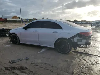 2023 Mercedes-Benz CLA 35 AMG z VIN W1K5J5BB0PN408872, wystawiony jako Copart lot #74823254 z przebiegiem 12 063 mil mil oraz Szkoda całkowita • Salvage title. Historia ofert i sprzedaży dostępna na DreamBid. Obrazek 2.