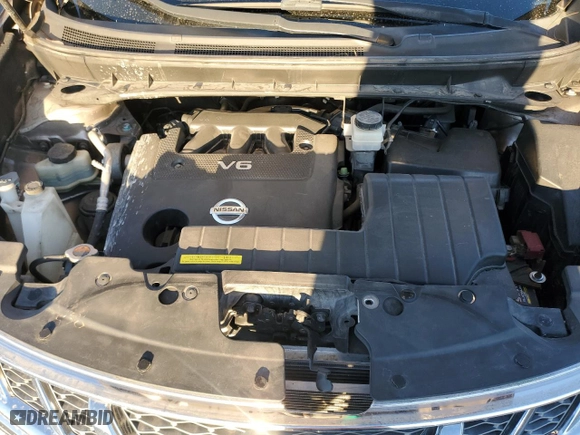 2013 Nissan Murano SV with VIN JN8AZ1MU2DW204982, listed as a Copart auction lot 87325414 with 159,215 mi miles and Salvage Title. Bid and sale history available at carsss.com. Image 12.
