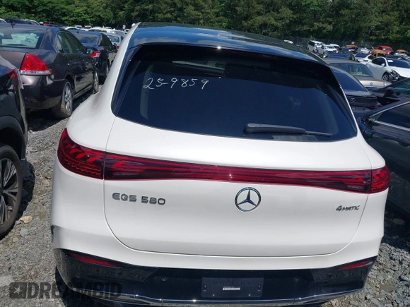2023 Mercedes-Benz EQS 580 z VIN 4JGDM4EB5PA011521, wystawiony jako IAAI lot #41884078 z przebiegiem Nie podano mil oraz . Historia ofert i sprzedaży dostępna na DreamBid. Obrazek 16.