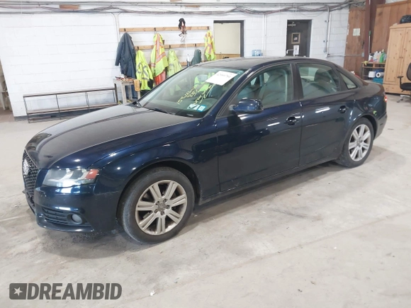 2011 Audi A4 2.0T Premium with VIN WAUBFAFL6BN005916, listed as a IAAI auction lot 42080784 with 158,016 mi miles. Bid and sale history available at carsss.com. Image 2.
