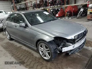 2014 Mercedes-Benz C-Class C 300 Sport with VIN WDDGF8AB5EA954097, listed as a IAAI auction lot 41441443 with 100,074 mi miles. Bid and sale history available at carsss.com. Image 1.