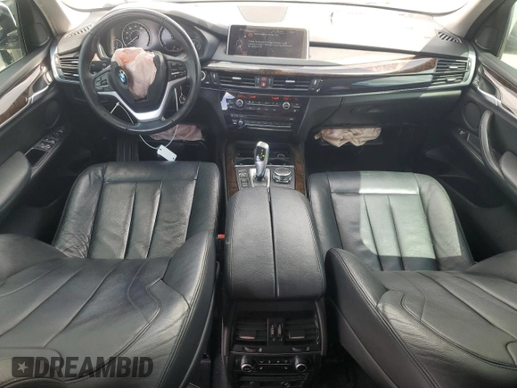 2015 BMW X5 xDrive35i with VIN 5UXKR0C52F0P07288, listed as a Copart auction lot 51697585 with 111,896 mi miles and Salvage Title. Bid and sale history available at carsss.com. Image 8.