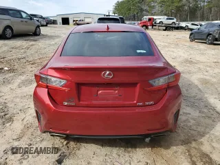 2016 Lexus RC 350 F Sport with VIN JTHHE5BC5G5014089, listed as a Copart auction lot 45663315 with 148,303 mi miles and Salvage Title. Bid and sale history available at DreamBid. Image 6.