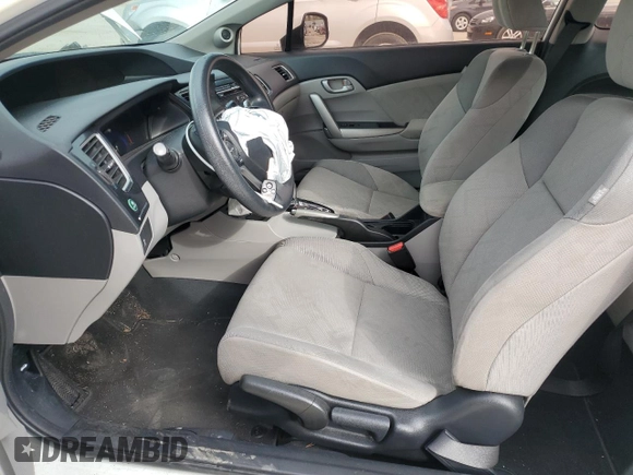 2013 Honda Civic Cpe LX with VIN 2HGFG3B56DH509156, listed as a Copart auction lot 52048035 with 72,491 mi miles and Salvage Title. Bid and sale history available at carsss.com. Image 7.