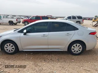 2020 Toyota Corolla L with VIN 5YFDPRAE3LP004632, listed as a IAAI auction lot 41741124 with 46,887 mi miles. Bid and sale history available at carsss.com. Image 14.