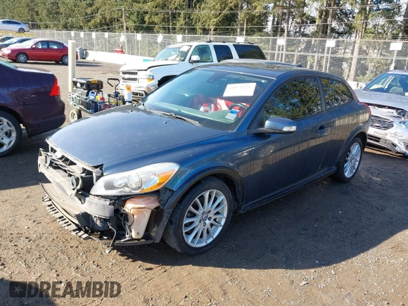 2011 Volvo C30 with VIN YV1672MK7B2226292, listed as a IAAI auction lot 41871256 with 119,476 mi miles. Bid and sale history available at carsss.com. Image 2.