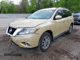 2013 Nissan Pathfinder SL with VIN 5N1AR2MM2DC626880, listed as a Copart auction lot 56801975 with 245,034 mi miles and Salvage title. Bid and sale history available at DreamBid. Image 1.