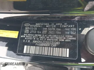 2016 Hyundai Genesis 3.8L z VIN KMHGN4JE3GU131049, wystawiony jako IAAI lot #42022155 z przebiegiem 107 801 mil mil oraz . Historia ofert i sprzedaży dostępna na DreamBid. Obrazek 9.