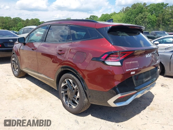 2024 Kia Sportage SX-Prestige z VIN 5XYK53DF0RG156122, wystawiony jako IAAI lot #42184311 z przebiegiem 29 511 mil mil oraz . Historia ofert i sprzedaży dostępna na DreamBid. Obrazek 3.
