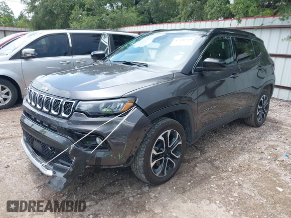2024 Jeep Compass Limited z VIN 3C4NJDCN4RT608573, wystawiony jako IAAI lot #42510349 z przebiegiem 30 391 mil mil oraz . Historia ofert i sprzedaży dostępna na DreamBid. Obrazek 18.