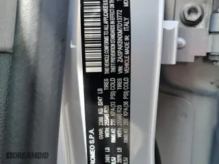 2021 Alfa Romeo Stelvio Ti with VIN ZASPAKBNXM7D13772, listed as a Copart auction lot 45291515 with NaN miles and Salvage Title. Bid and sale history available at carsss.com. Image 14.