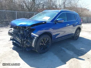 2019 Nissan Rogue SL with VIN 5N1AT2MTXKC748229, listed as a IAAI auction lot 41728471 with 64,153 mi miles. Bid and sale history available at carsss.com. Image 2.