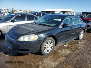 2014 Chevrolet Impala LT with VIN 2G1WB5E33E1137894, listed as a Copart auction lot 42872865 with 117,369 mi miles and Clean Title. Bid and sale history available at DreamBid. Image 1.