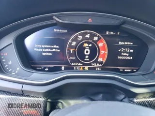 2019 Audi S4 Premium Plus with VIN WAUB4AF47KA006630, listed as a Copart auction lot 77640264 with 61,654 mi miles and Salvage Title. Bid and sale history available at carsss.com. Image 9.