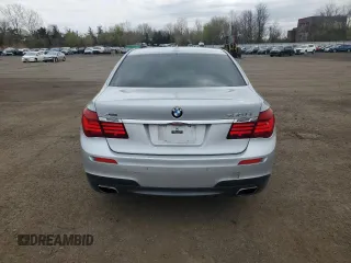2013 BMW 7 Series 750Li xDrive with VIN WBAYF8C55DD141665, listed as a Copart auction lot 54150845 with 36,084 mi miles and Clean Title. Bid and sale history available at carsss.com. Image 6.