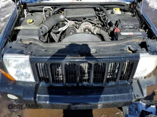 2006 Jeep Commander with VIN 1J8HG48K26C302997, listed as a Copart auction lot 46453135 with 191,852 mi miles and Salvage Title. Bid and sale history available at carsss.com. Image 12.