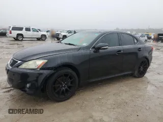 2013 Lexus IS 250 with VIN JTHBF5C2XD5188664, listed as a Copart auction lot 42930815 with 132,537 mi miles and Salvage Title. Bid and sale history available at carsss.com. Image 1.