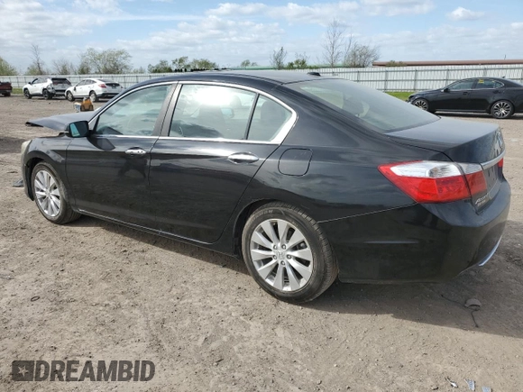 2014 Honda Accord Sedan EX-L with VIN 1HGCR2F86EA217728, listed as a Copart auction lot 49715345 with 93,409 mi miles and Salvage Title. Bid and sale history available at carsss.com. Image 2.