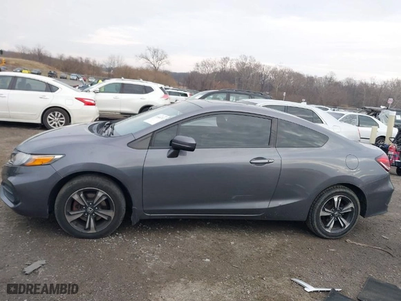 2014 Honda Civic Coupe EX with VIN 2HGFG3B89EH503895, listed as a IAAI auction lot 41046352 with NaN miles. Bid and sale history available at carsss.com. Image 14.
