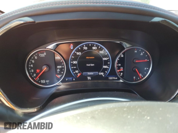 2022 Chevrolet Blazer RS with VIN 3GNKBERS1NS190872, listed as a Copart auction lot 49244535 with 15,574 mi miles and Salvage title. Bid and sale history available at DreamBid. Image 9.
