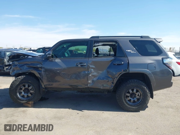 2021 Toyota 4Runner TRD Off Road Premium with VIN JTERU5JR3M5879360, listed as a IAAI auction lot 42338868 with 54,742 mi miles and . Bid and sale history available at DreamBid. Image 15.