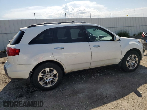 2009 Acura MDX Tech Pkg with VIN 2HNYD28659H001840, listed as a Copart auction lot 63288324 with 283,596 mi miles and Salvage Title. Bid and sale history available at carsss.com. Image 3.