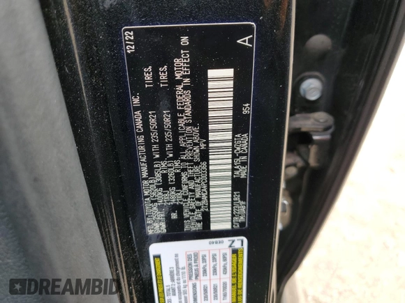2023 Lexus RX with VIN 2T2BAMCA4PC003366, listed as a Copart auction lot 61029624 with 25,053 mi miles and Salvage Title. Bid and sale history available at carsss.com. Image 13.