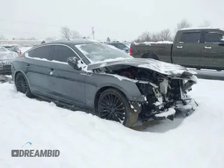 2018 Audi S5 Sportback Prestige z VIN WAUC4DF57JA011078, wystawiony jako IAAI lot #41196632 z przebiegiem 59 385 mil mil oraz . Historia ofert i sprzedaży dostępna na DreamBid. Obrazek 1.
