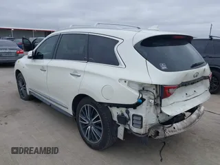 2019 Infiniti QX60 LUXE with VIN 5N1DL0MN2KC551218, listed as a IAAI auction lot 41101804 with 111,621 mi miles. Bid and sale history available at carsss.com. Image 3.