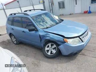 2011 Subaru Forester X with VIN JF2SHBBC8BH777617, listed as a IAAI auction lot 42011038 with 82,059 mi miles and . Bid and sale history available at DreamBid. Image 1.