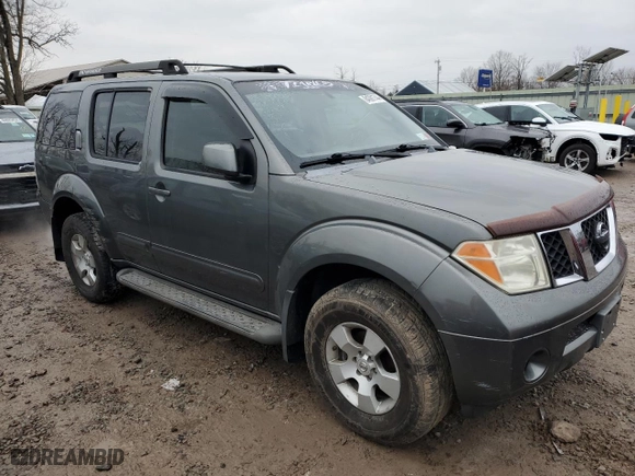 2006 Nissan Pathfinder SE with VIN 5N1AR18W06C649888, listed as a Copart auction lot 84391744 with 163,524 mi miles and Clean Title. Bid and sale history available at carsss.com. Image 4.