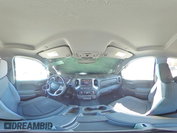 2020 Chevrolet Silverado 1500 LT with VIN 1GCRYDED2LZ341404, listed as a Copart auction lot 48858375 with 80,402 mi miles and Salvage Title. Bid and sale history available at DreamBid. Image 12.