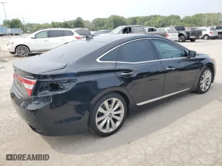 2014 Hyundai Azera Limited with VIN KMHFH4JGXEA424725, listed as a Copart auction lot 71467274 with 39,689 mi miles and Salvage Title. Bid and sale history available at carsss.com. Image 3.