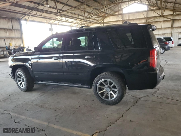 2017 Chevrolet Tahoe Premier with VIN 1GNSCCKC7HR246907, listed as a Copart auction lot 47595165 with 0 mi miles and Salvage Title. Bid and sale history available at carsss.com. Image 2.