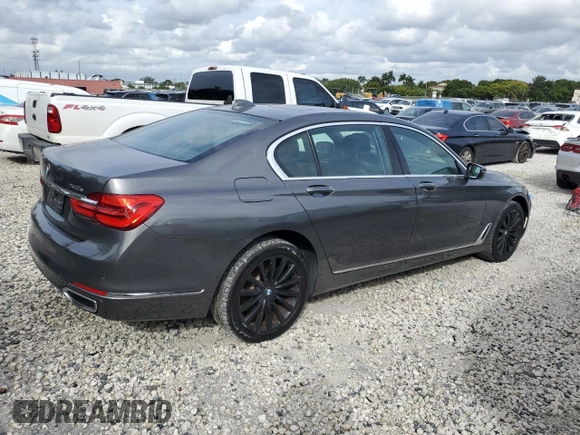 2017 BMW 7 Series 740e xDrive iPerformance with VIN WBA7J2C38HG497702, listed as a Copart auction lot 78249674 with 32,068 mi miles and Clean Title. Bid and sale history available at carsss.com. Image 3.
