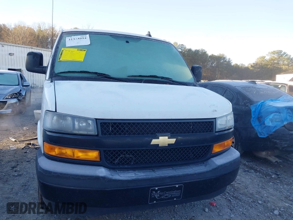 2021 Chevrolet Express Cargo z VIN 1GCWGAF76M1175319, wystawiony jako IAAI lot #41333994 z przebiegiem 81 474 mil mil oraz . Historia ofert i sprzedaży dostępna na DreamBid. Obrazek 12.