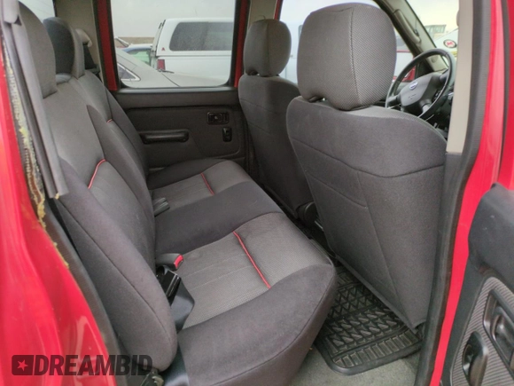 2004 Nissan Frontier SC with VIN 1N6MD29YX4C403429, listed as a Copart auction lot 43655135 with 105,282 mi miles and Salvage title. Bid and sale history available at DreamBid. Image 10.