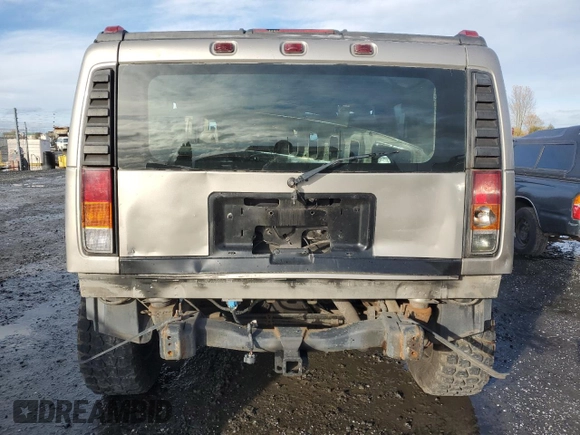 2004 Hummer H2 with VIN 5GRGN23U84H103232, listed as a Copart auction lot 81174054 with 0 mi miles and Clean Title. Bid and sale history available at carsss.com. Image 6.