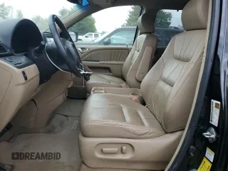 2007 Honda Odyssey EX-L with VIN 5FNRL38687B120973, listed as a Copart auction lot 54765445 with 0 mi miles and Salvage Title. Bid and sale history available at carsss.com. Image 7.