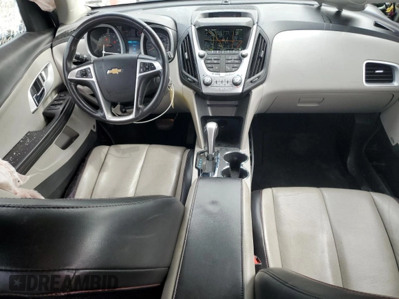 2015 Chevrolet Equinox LTZ with VIN 2GNALDEK1F6138909, listed as a Copart auction lot 49433425 with 158,600 mi miles and Salvage Title. Bid and sale history available at carsss.com. Image 8.