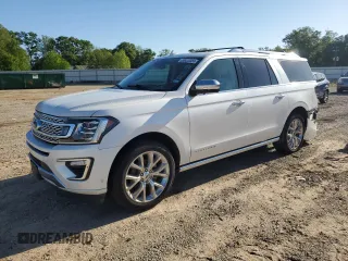 2019 Ford Expedition Max Platinum with VIN 1FMJK1LT9KEA60600, listed as a Copart auction lot 50423324 with 82,993 mi miles and Salvage title. Bid and sale history available at DreamBid. Image 1.