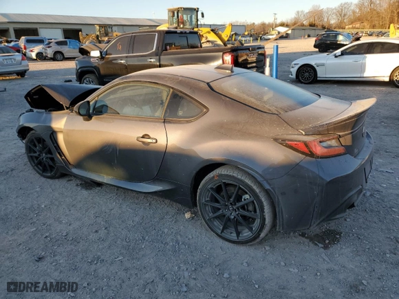 2023 Toyota GR86 Premium with VIN JF1ZNBE13P9758318, listed as a Copart auction lot 50301435 with 9,034 mi miles and Salvage Title. Bid and sale history available at carsss.com. Image 2.