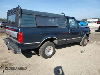 1995 Ford F-150 with VIN 1FTEF15N2SNA58891, listed as a Copart auction lot 42903775 with 193,546 mi miles and Salvage Title. Bid and sale history available at carsss.com. Image 3.