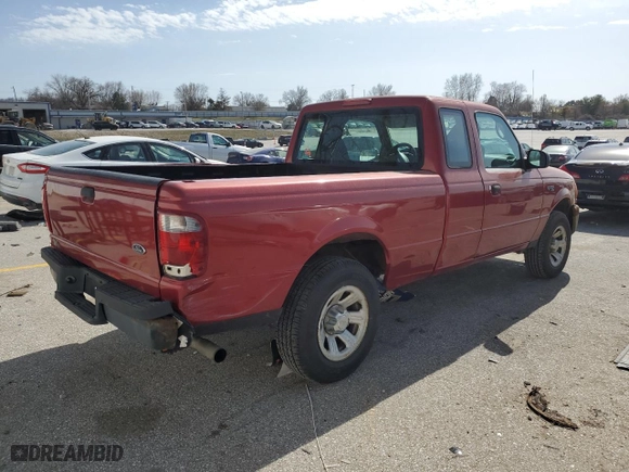 2004 Ford Ranger XL with VIN 1FTYR14U34PB00618, listed as a Copart auction lot 49160345 with 167,582 mi miles and Salvage Title. Bid and sale history available at carsss.com. Image 3.
