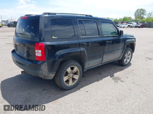 2012 Jeep Patriot Sport with VIN 1C4NJRBB6CD505138, listed as a IAAI auction lot 42173941 with 158,086 mi miles. Bid and sale history available at carsss.com. Image 4.