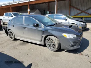 2021 Subaru WRX Premium with VIN JF1VA1C64M9802762, listed as a Copart auction lot 47588295 with 50,808 mi miles and Salvage Title. Bid and sale history available at carsss.com. Image 4.