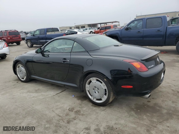2003 Lexus SC 430 with VIN JTHFN48Y030045973, listed as a Copart auction lot 43931115 with 153,552 mi miles and Clean Title. Bid and sale history available at carsss.com. Image 2.
