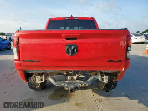 2022 Ram 1500 Big Horn z VIN 1C6SRFFT5NN310309, wystawiony jako Copart lot #60002185 z przebiegiem 69 475 mil mil oraz Czysty tytuł • Clean title. Historia ofert i sprzedaży dostępna na DreamBid. Obrazek 6.