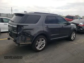 2017 Ford Explorer XLT z VIN 1FM5K8D88HGA60086, wystawiony jako Copart lot #60874065 z przebiegiem 89 286 mil mil oraz Szkoda całkowita • Salvage title. Historia ofert i sprzedaży dostępna na DreamBid. Obrazek 3.
