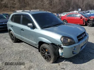 2005 Hyundai Tucson GL with VIN KM8JM12B95U185156, listed as a Copart auction lot 49605355 with 103,367 mi miles and Salvage Title. Bid and sale history available at carsss.com. Image 4.